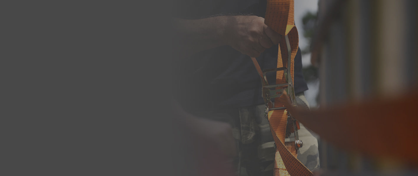 Transport Belt with Ratchet Tensioner