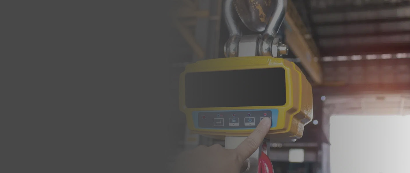 Digital rechargable crane scale 1000kg