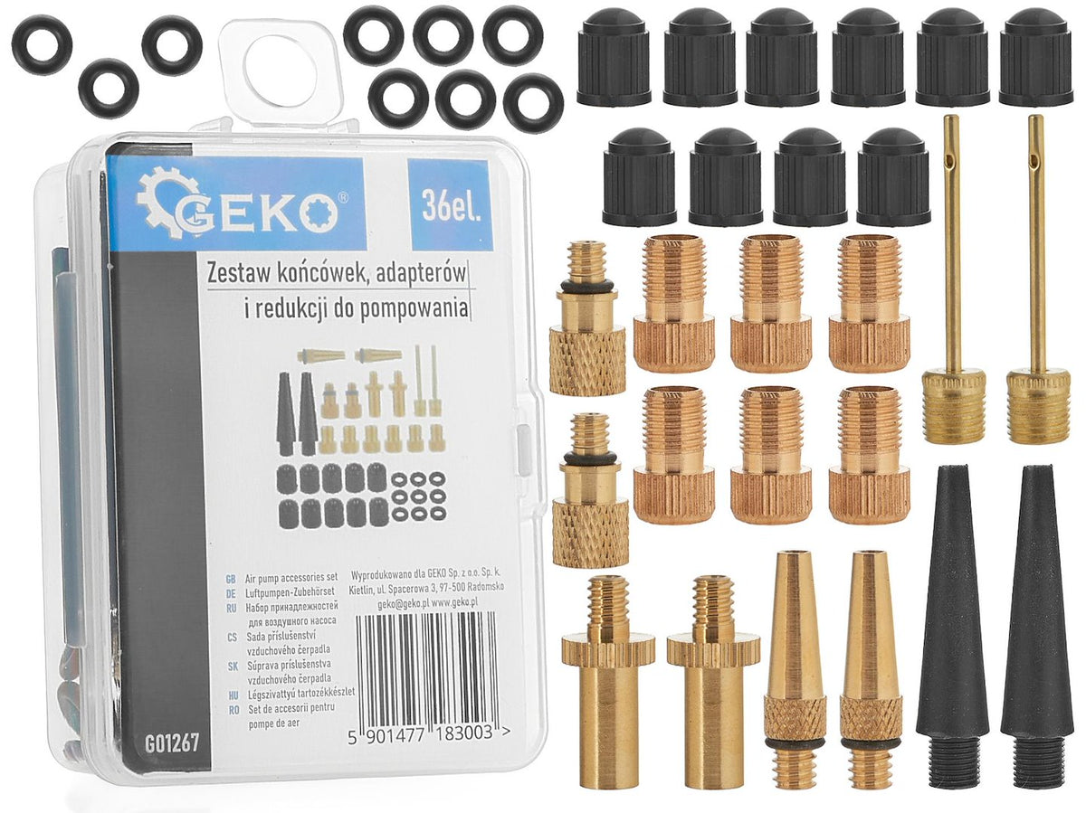 36 stuks luchtpomp accessoireset