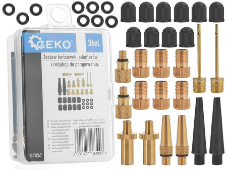 36 stuks luchtpomp accessoireset