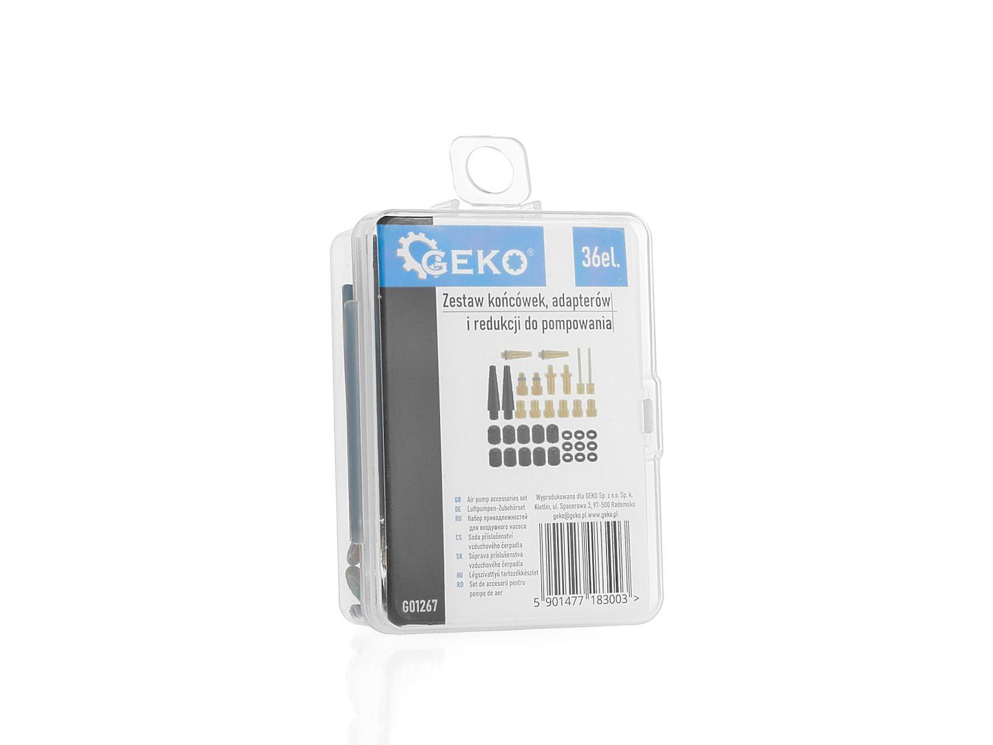 36 stuks luchtpomp accessoireset