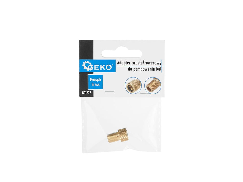 Presta/fiets messing adapter voor het oppompen van wielen