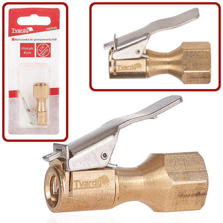 Oppomp-pomp messing ventielaansluiting 8mm 1/4"