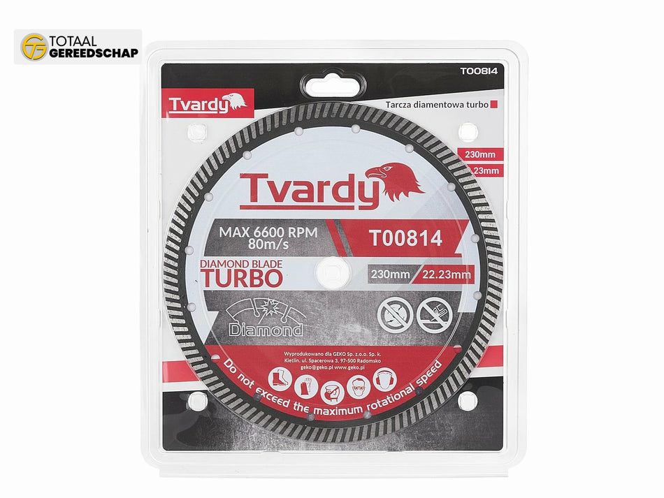 Turbo diamond blade 230x10x22.23mm