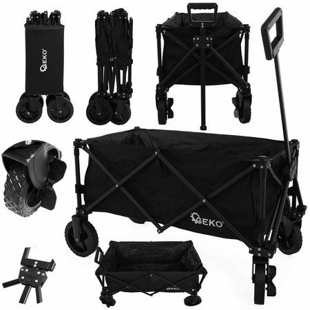 Opvouwbare tuinkar 127L 100kg