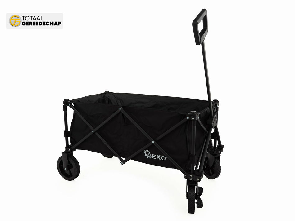 Foldable garden cart 127L 100kg
