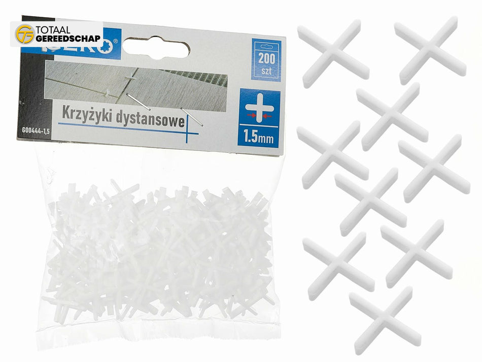 Tile crosses - 1,5mm - 200pcs (100)