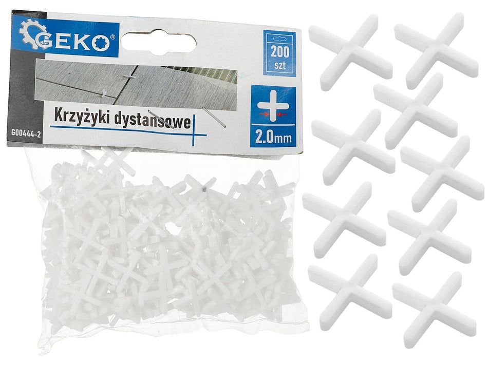 Tegelkruisjes - 2,0mm - 200 stuks (100)