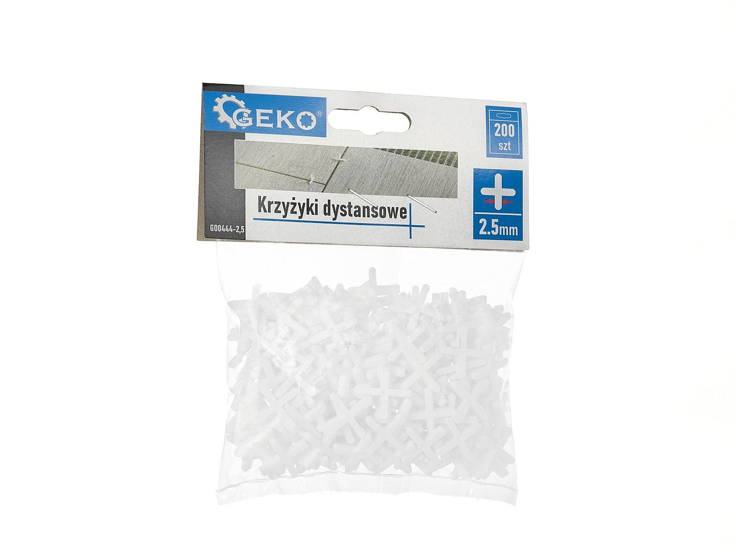 Tegelkruisjes - 2,5mm - 200 stuks (100)