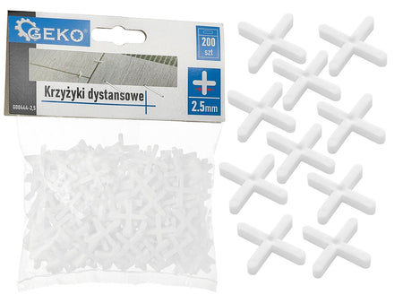 Tegelkruisjes - 2,5mm - 200 stuks (100)