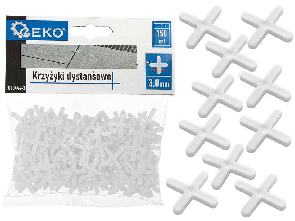 Tegelkruisjes - 3,0mm - 150 stuks (100)