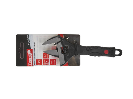 Verstelbare moersleutel – extra brede bek 0-34 mm 6" CrV