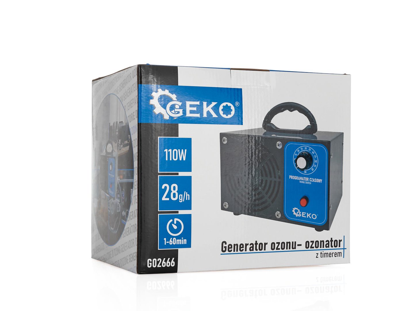 Ozonator 28000mg/u ozongenerator met timer