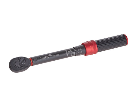 Draaimoment sleutel 1/4" 5-25Nm TVARDY