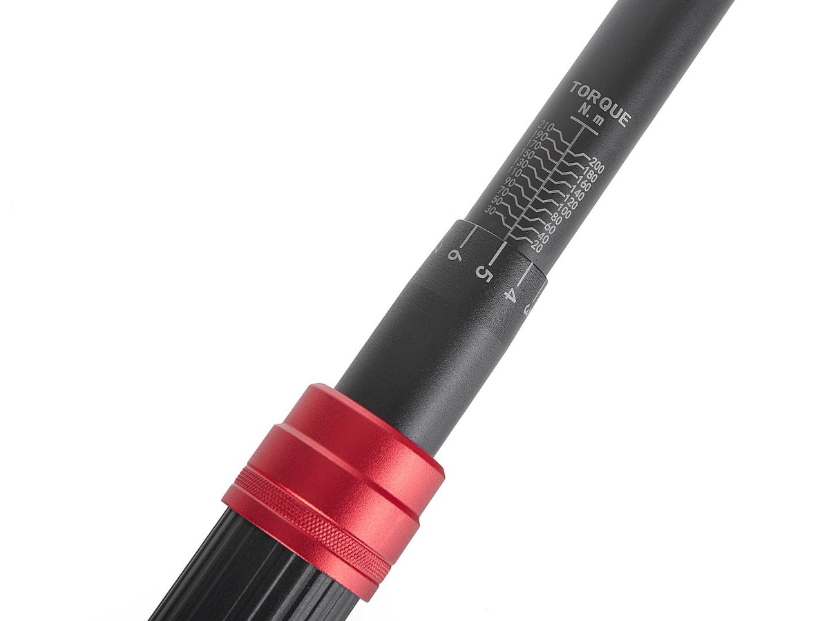 Draaimomentsleutel 1/2" 20-210Nm TVARDY