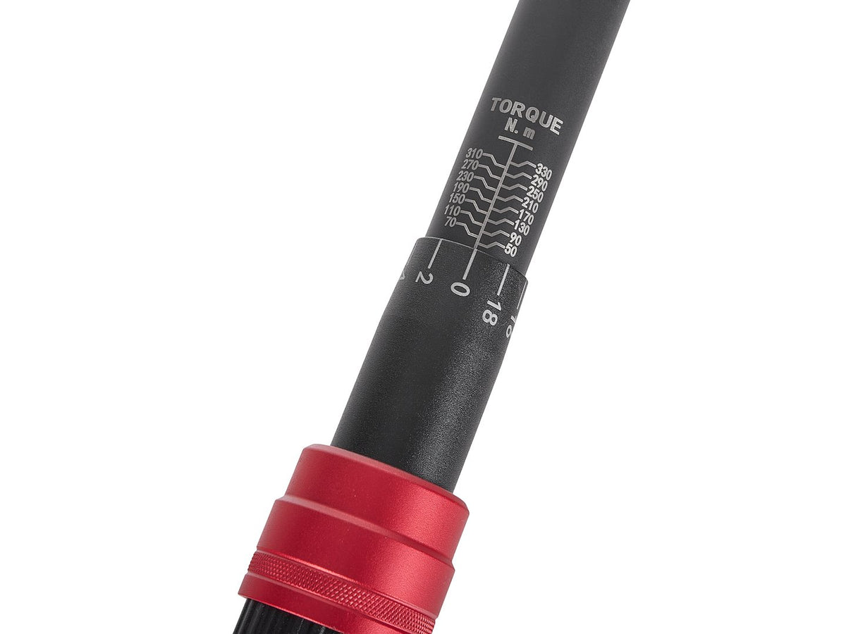 Draaimomentsleutel 1/2" 50-330Nm TVARDY