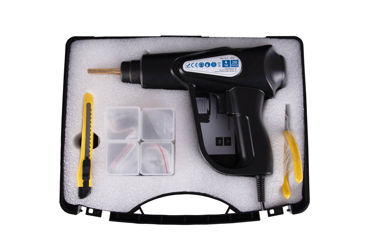 Kunststof laspistool set 70W