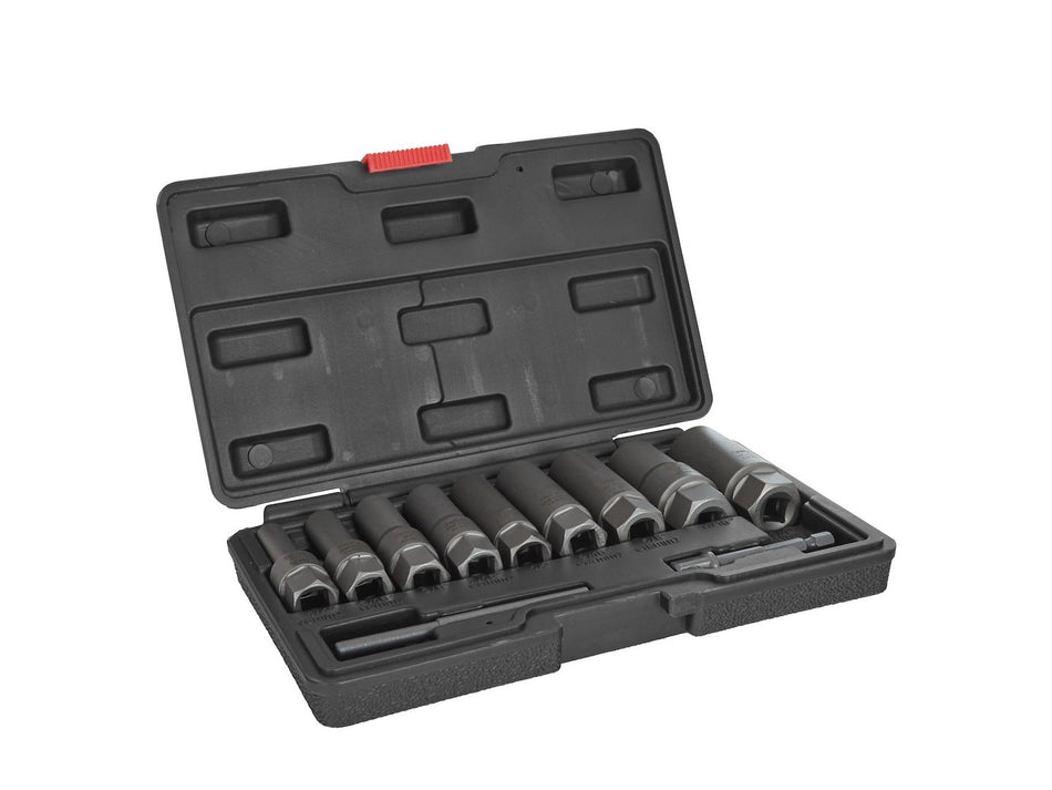 11-delige spiraal diepe extractorset
