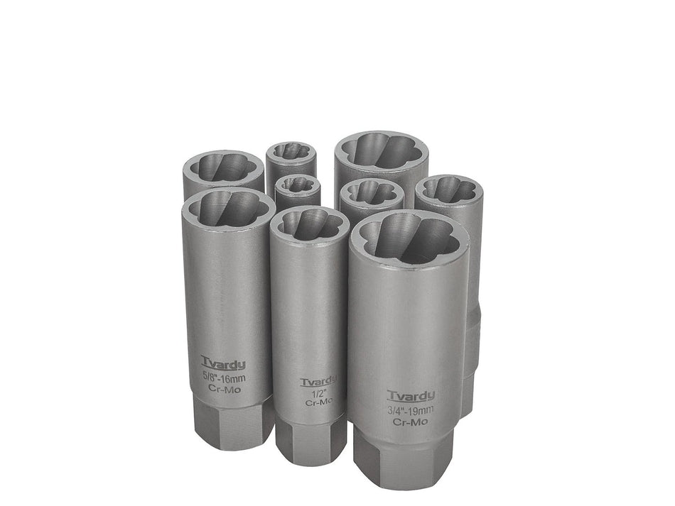11-delige spiraal diepe extractorset