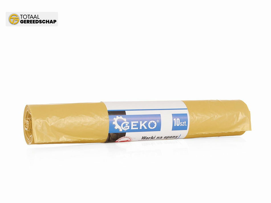 Worki na opony 100x100 ŻÓŁTE - rolka 10sztuk (30)