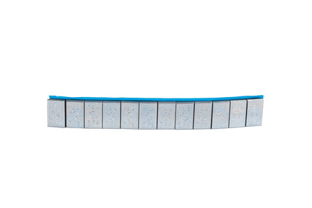 Zelfklevende wielgewichten strips XTREME 100x12x5g verzinkt (6kg)