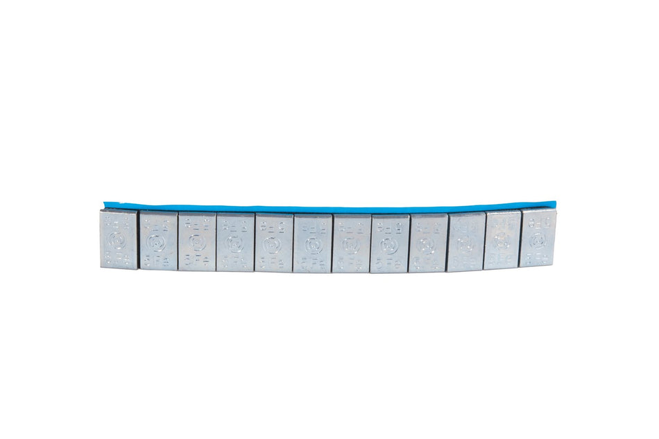 Zelfklevende wielgewichten strips XTREME 100x12x5g verzinkt (6kg)