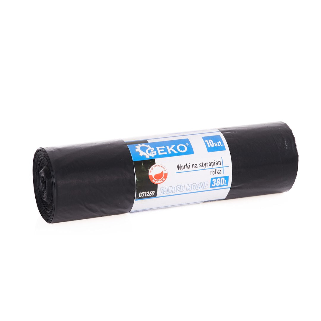 Vuilniszakken HDPE, inhoud 380 liter 10 stuks/rol