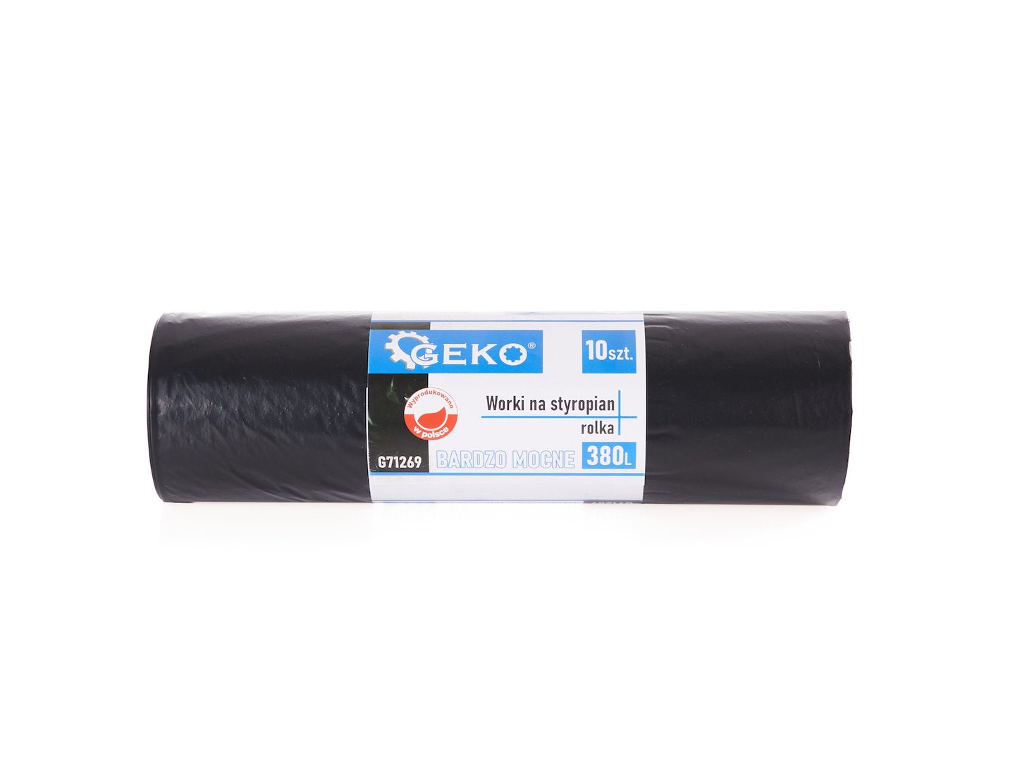 Vuilniszakken HDPE, inhoud 380 liter 10 stuks/rol