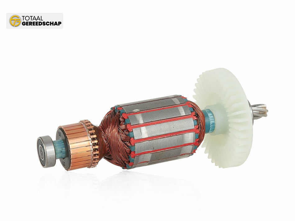 Rotor for concrete wall chaser with laser pointer