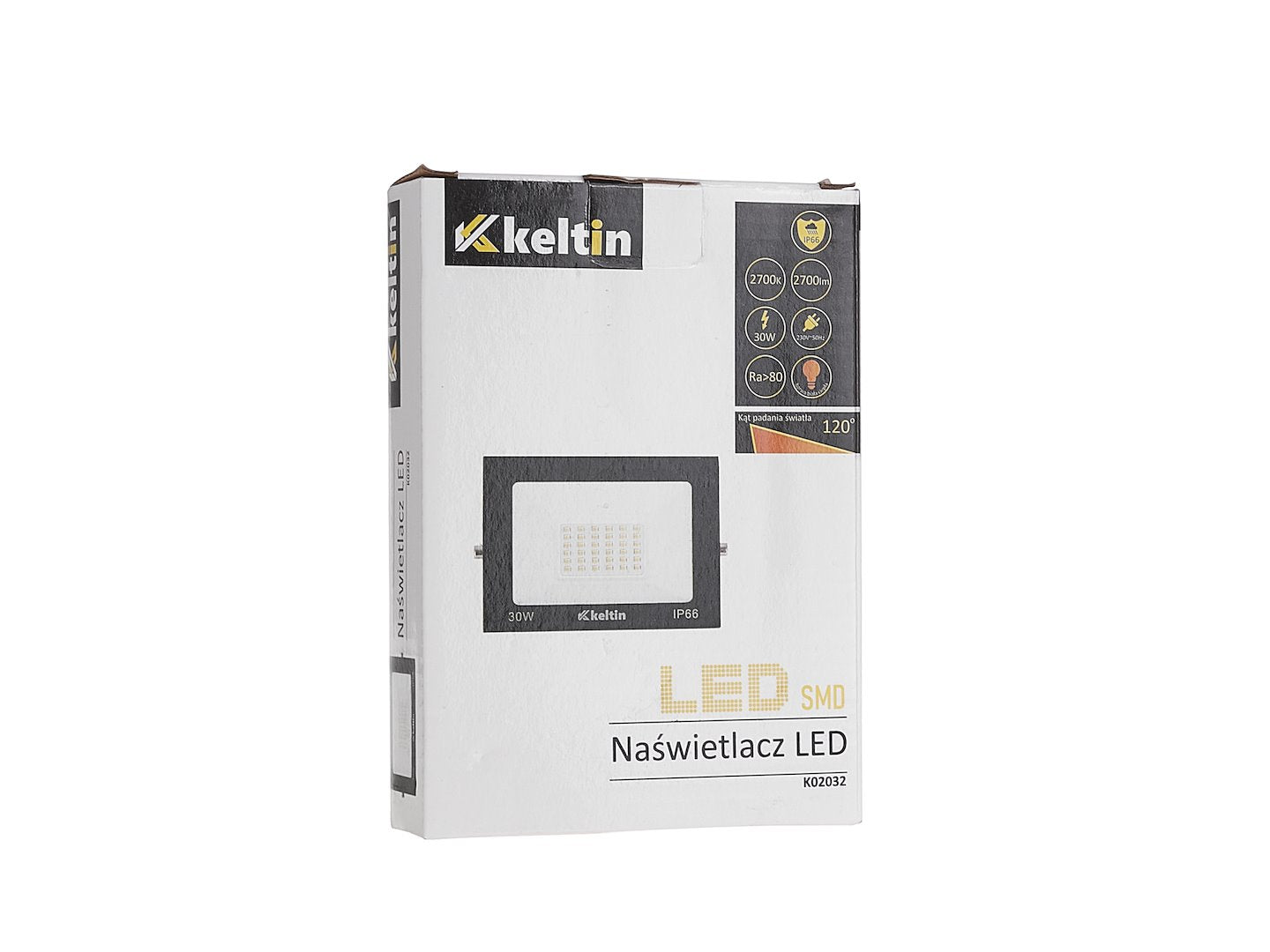 LED-schijnwerper 30W – warm wit 2700K