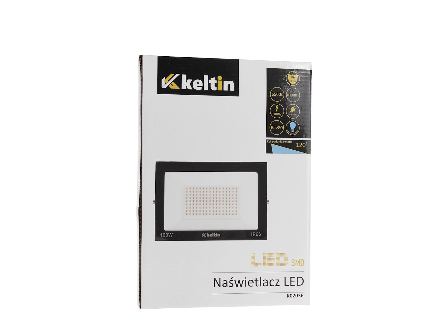 LED-schijnwerper 100W – koud wit 6500K