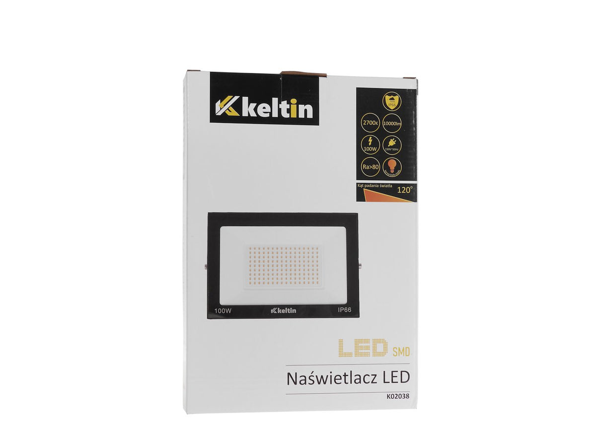 LED-schijnwerper 100W – warm wit 2700K