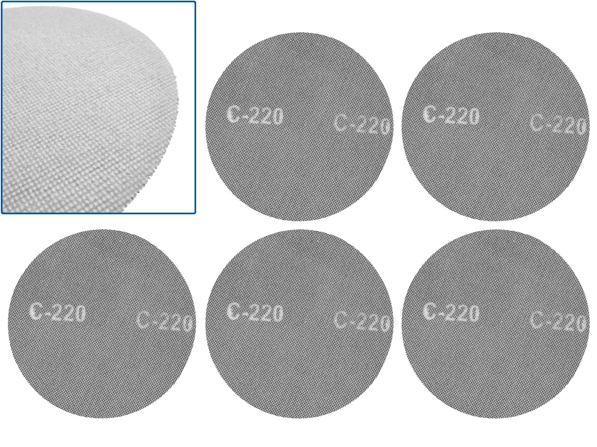 Klitteband schuurgaas 225mm P220