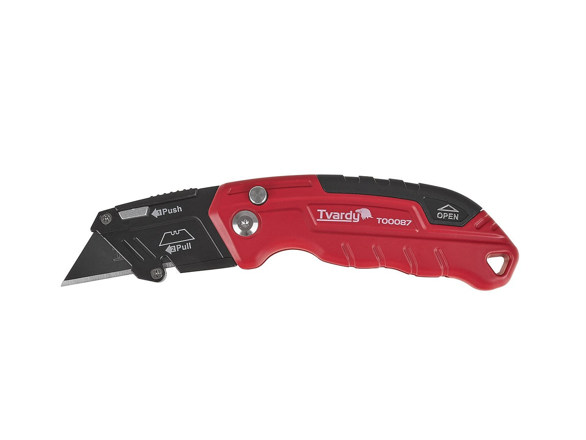 Opvouwbaar mes met trapeziumvormig mes FASTFOLD 60x19x0,6mm SK2H TVARDY