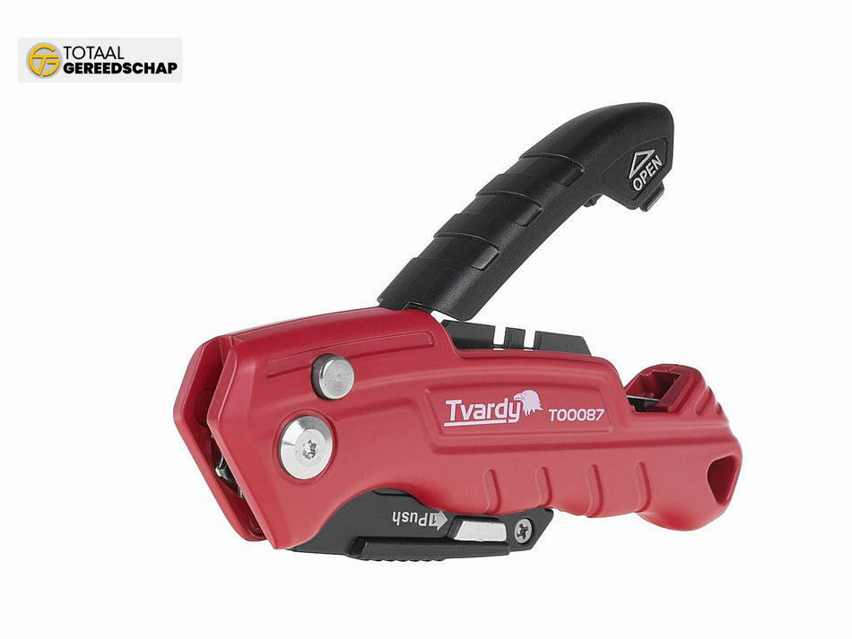 Folding knife with trapezoidal blade FASTFOLD 60x19x0.6mm SK2H TVARDY