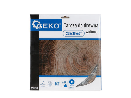 Cirkelzaagblad met gaten 255x30x60T
