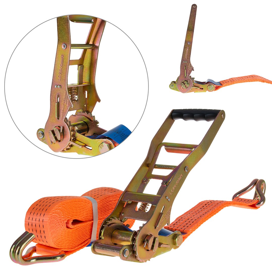 Spanband met ratel ERGO 6m/5T/50mm