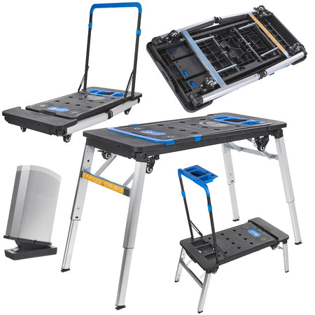 7-in-1 universele opvouwbare multifunctionele werkbank