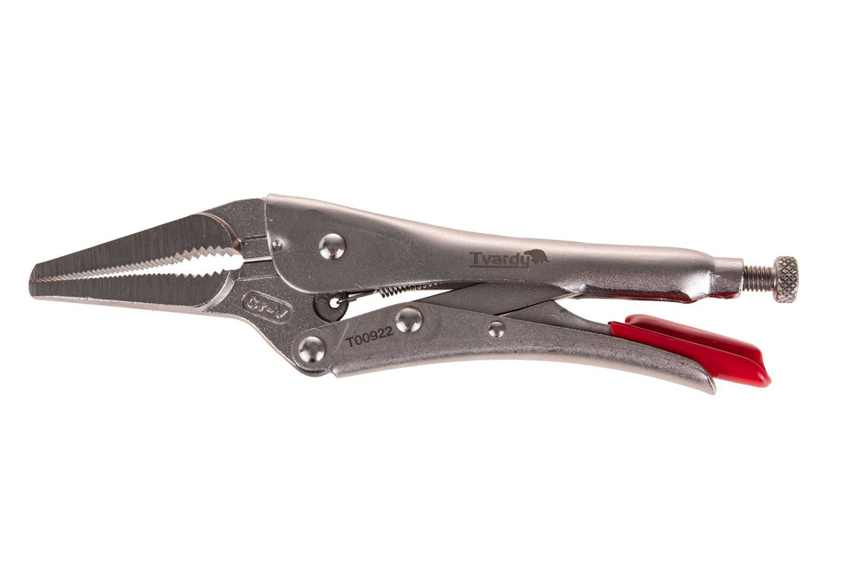 9" 225mm CrV rechte lange neus vergrendeltang