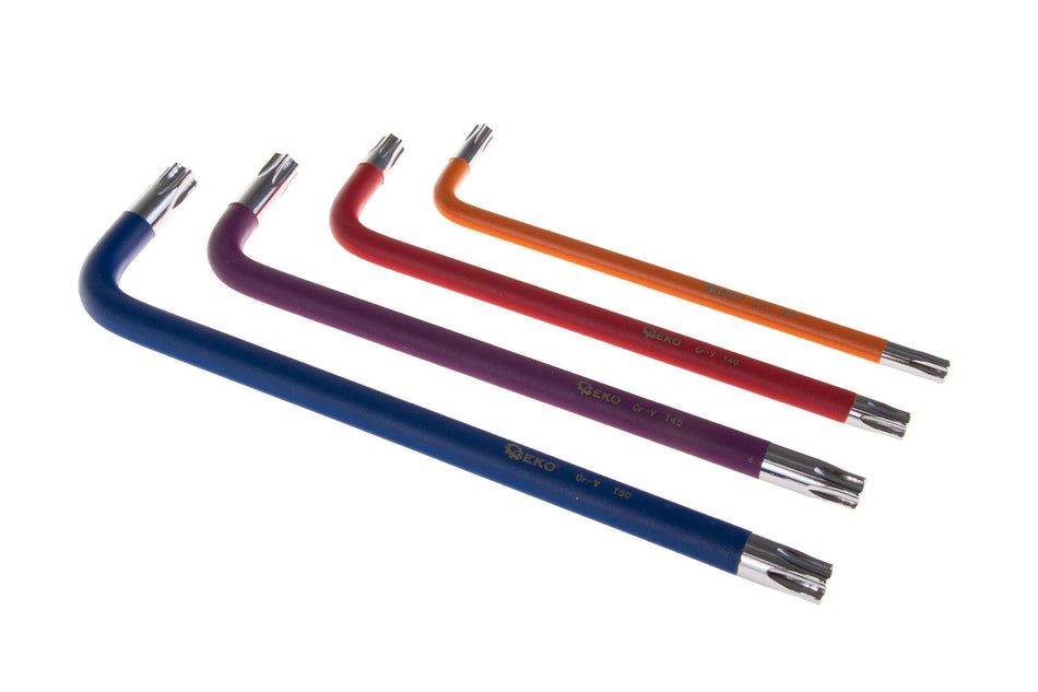 9-delige gekleurde Torx-sleutelset CrV-materiaal