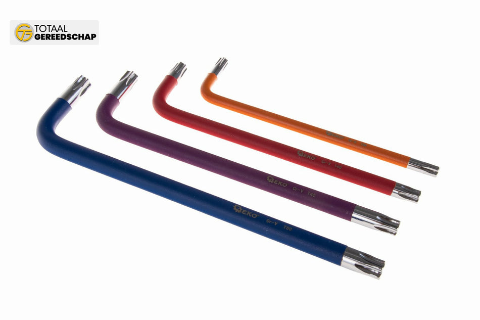 9pcs Color Torx Key Set CrV material