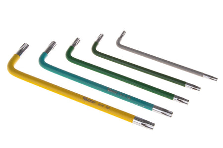 9-delige gekleurde Torx-sleutelset CrV-materiaal