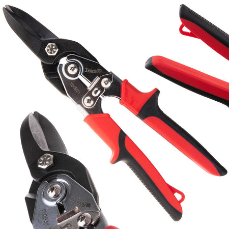 Rechtssnijdende blikschaar 250mm CrV