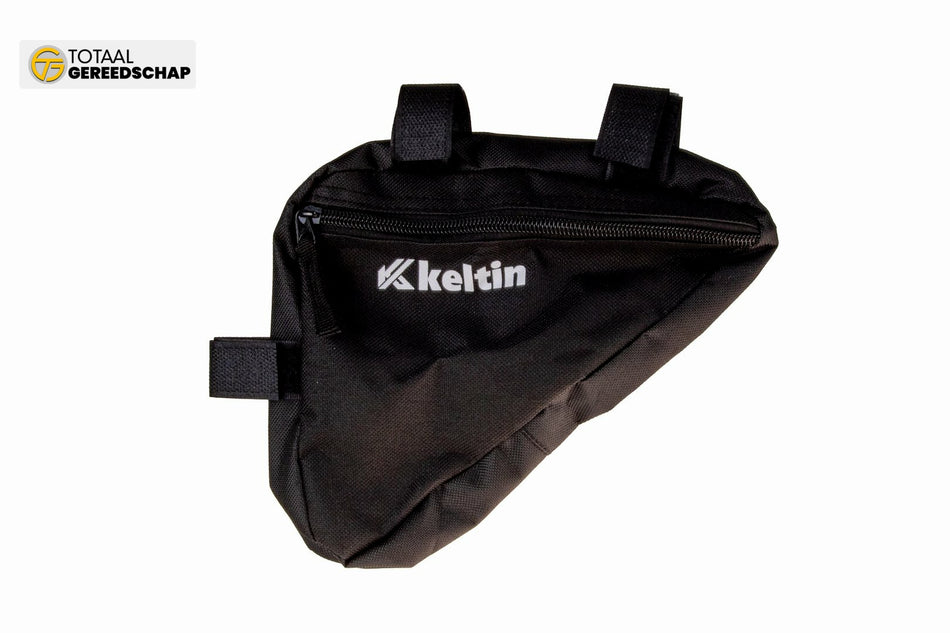 Triangular velcro bicycle frame bag