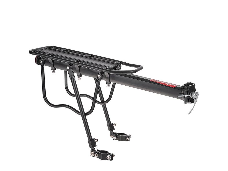 Achteraluminium fietsendrager met maximaal draagvermogen 50kg