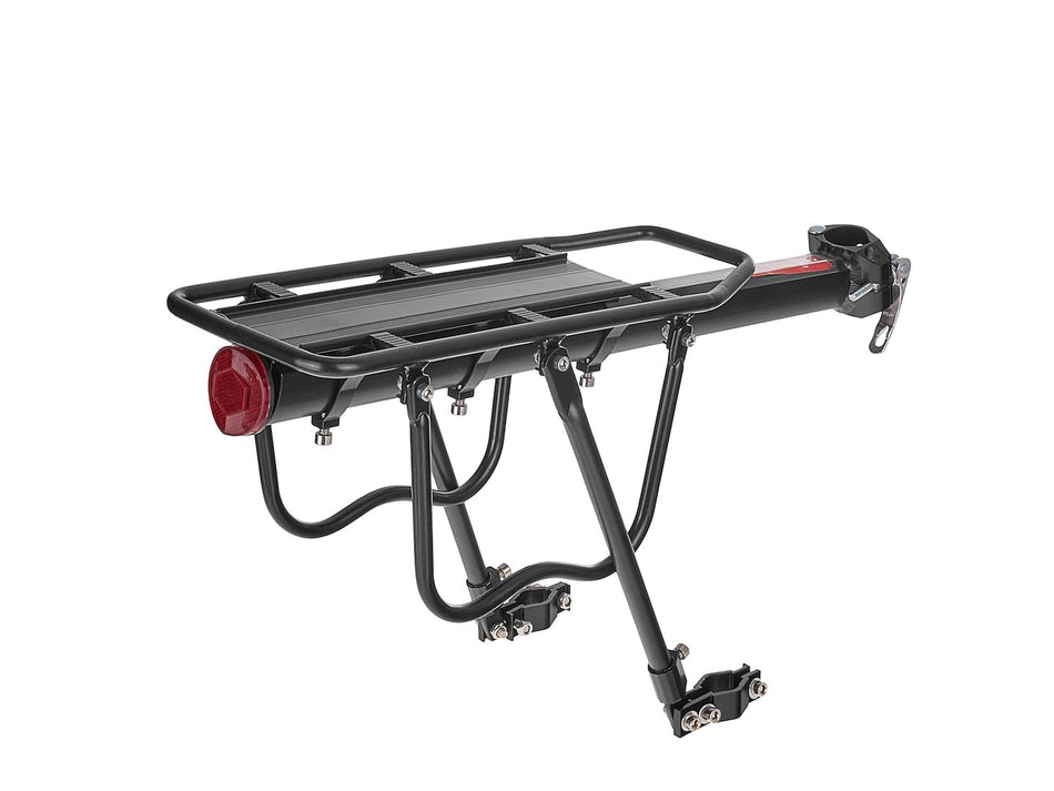 Achteraluminium fietsendrager met maximaal draagvermogen 50kg