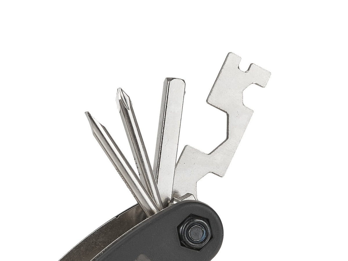 Set met versterkte nikkelplating 16-in-1 fietssleutels