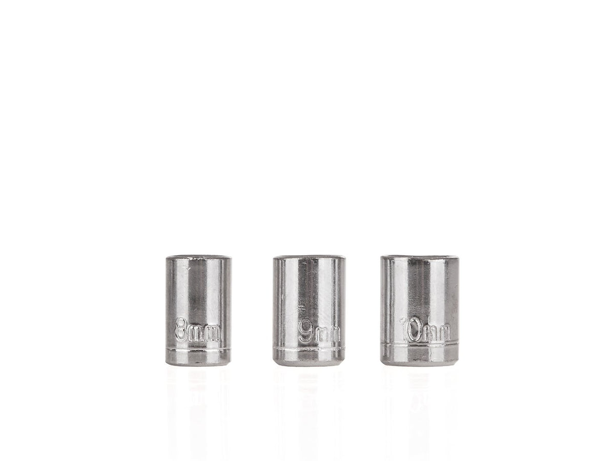 Set met versterkte nikkelplating 16-in-1 fietssleutels