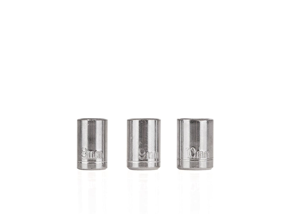 Set met versterkte nikkelplating 16-in-1 fietssleutels
