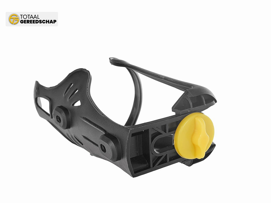 Adjustable bicycle water bottle holder + mounting screws